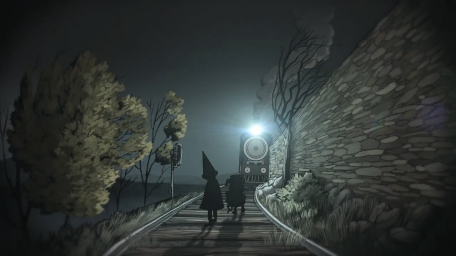 This is an image from the show Over the Garden Wall.