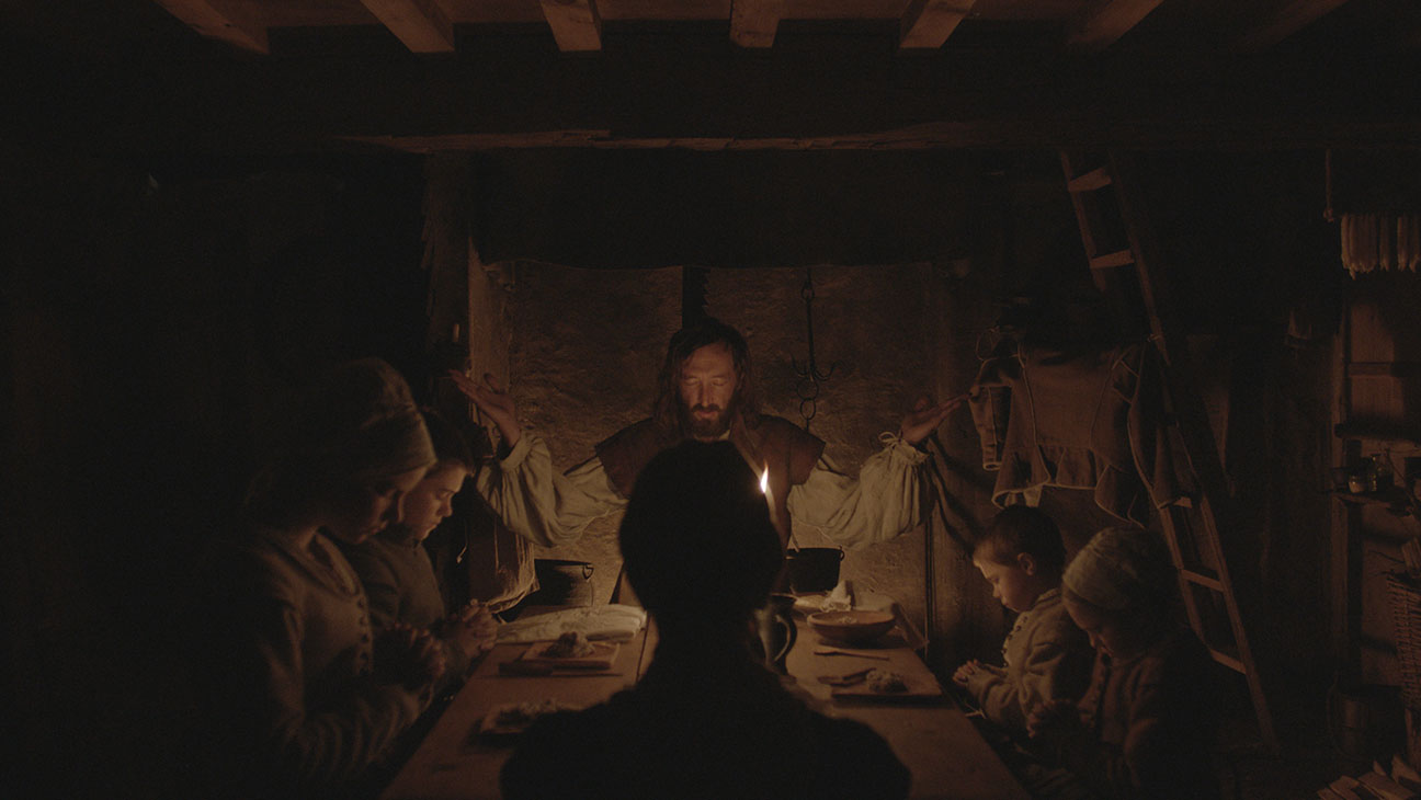 This is a still from the film The Witch.
