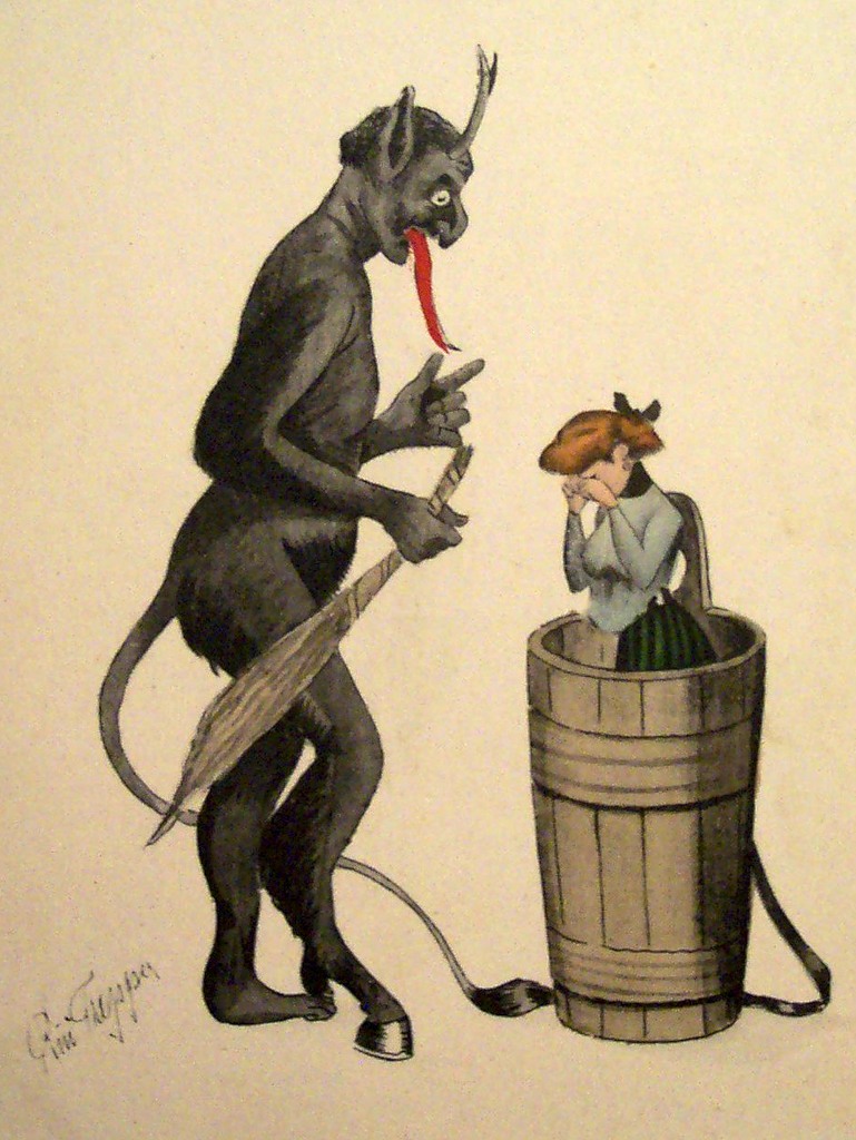 This is an image of Krampus.