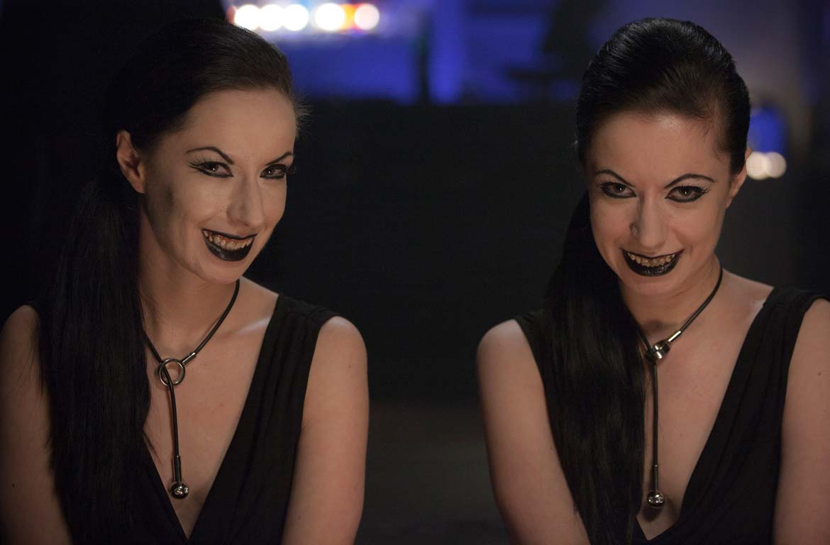This is a still of the Soska sisters.
