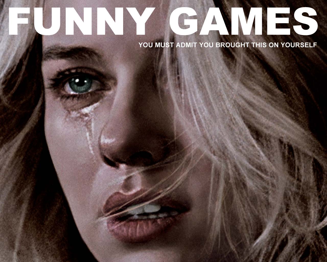 This is a poster for the movie Funny Games.