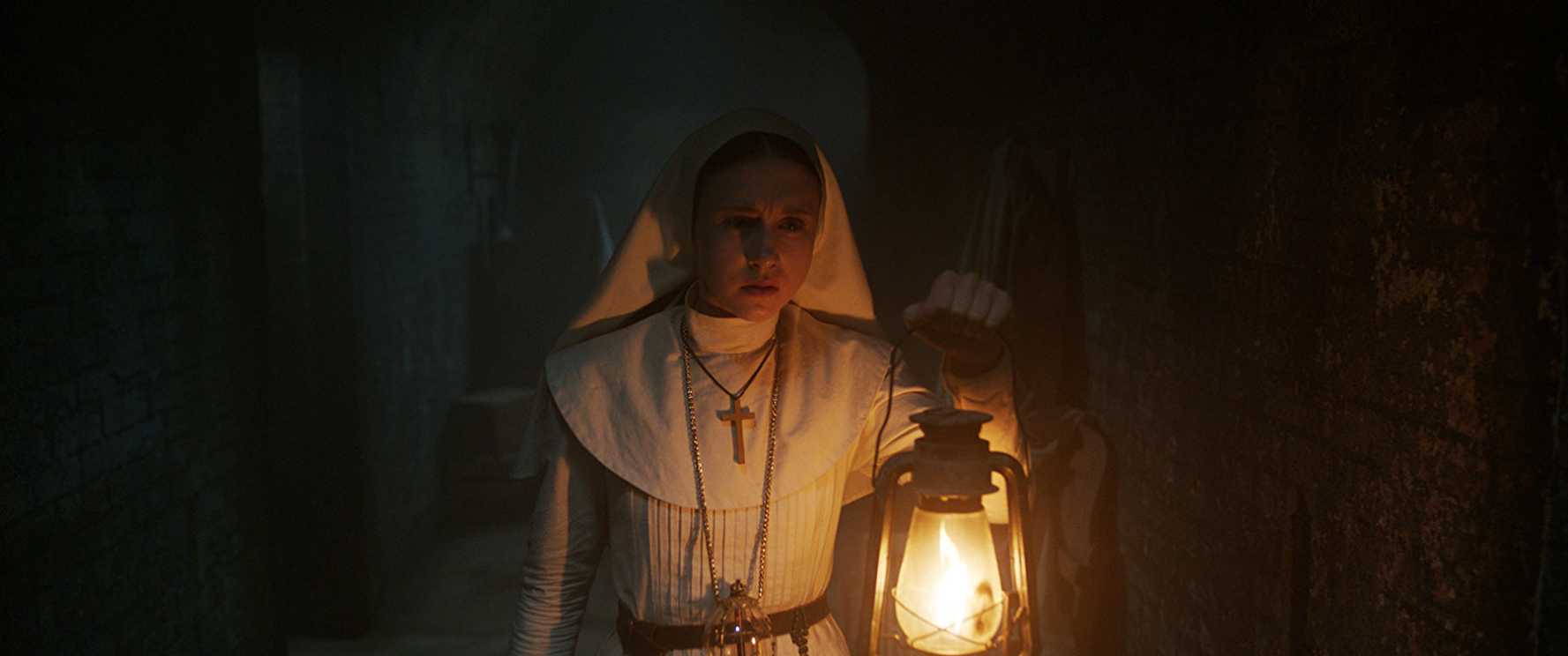 This is a still image from The Nun.