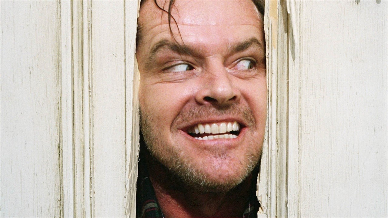 This is a still from the film, The Shining.