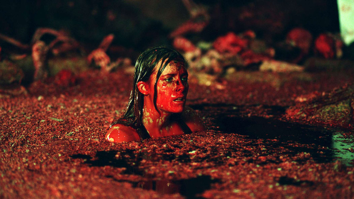 This is a still from the film, The Descent.